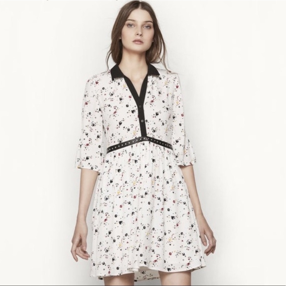 Maje Peace Dove Star Dress